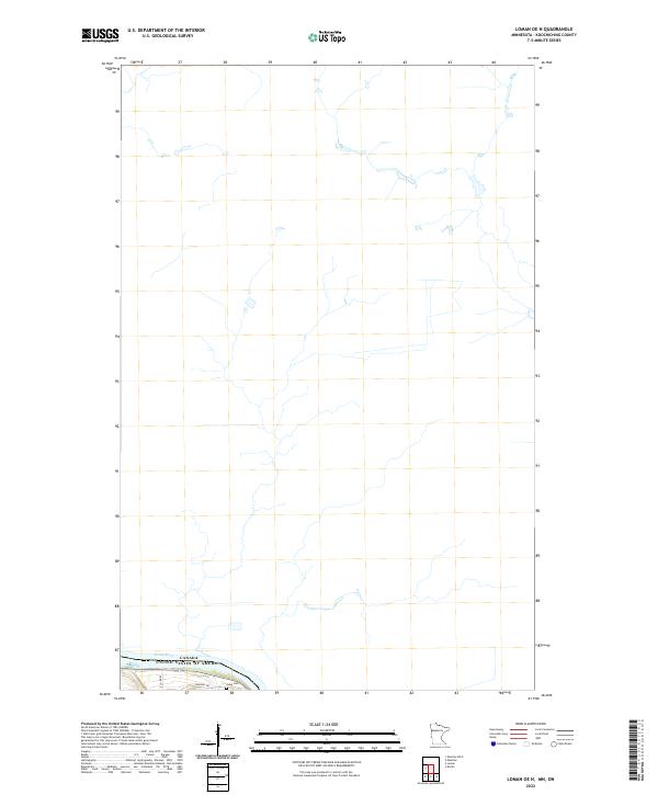 Loman OE N, MN-ON — USGS 7.5-minute topo (2022)
