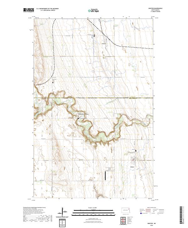Inkster, ND — USGS 7.5-minute topo (2024)