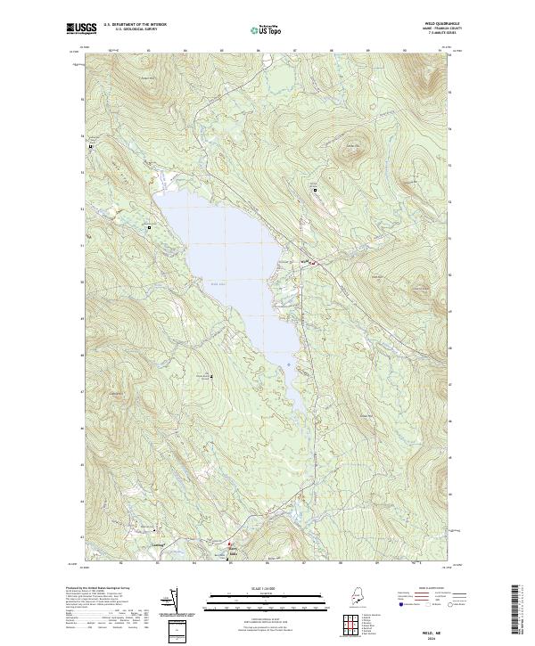 Weld, ME — USGS 7.5-minute topo (2024)