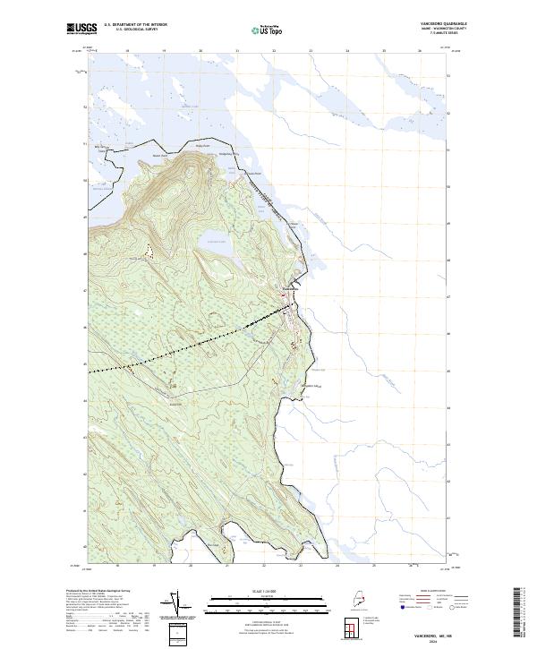 Vanceboro, ME-NB — USGS 7.5-minute topo (2024)