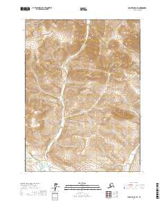 Chandalar D-1 SE, AK — USGS 7.5-minute topo (2017)