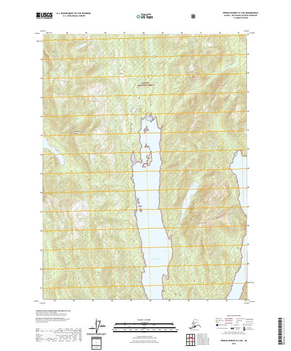 Prince Rupert D-3 NE, AK — USGS 7.5-minute topo (2021)