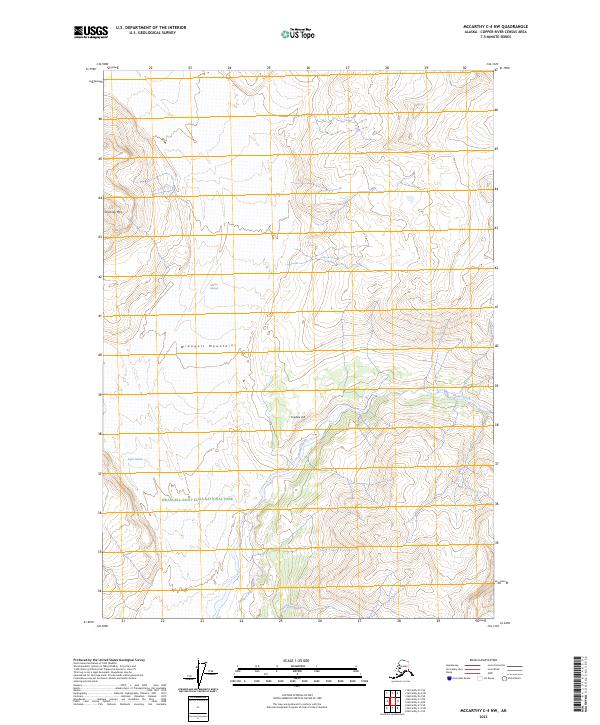 McCarthy C-4 NW, AK — USGS 7.5-minute topo (2023)