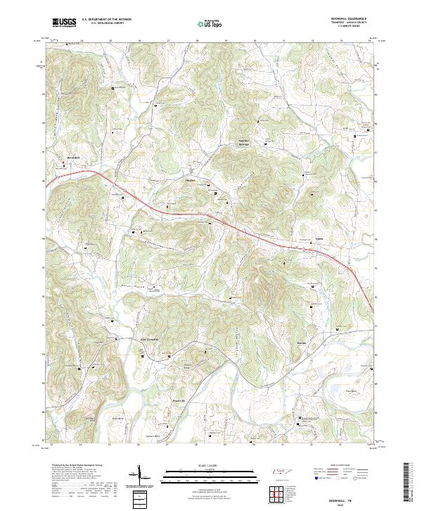 Boonshill, TN — USGS 7.5-minute topo (2022)
