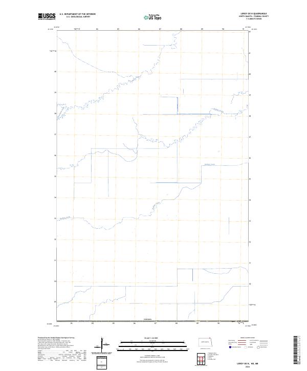 Leroy OE N, ND-MB — USGS 7.5-minute topo (2024)