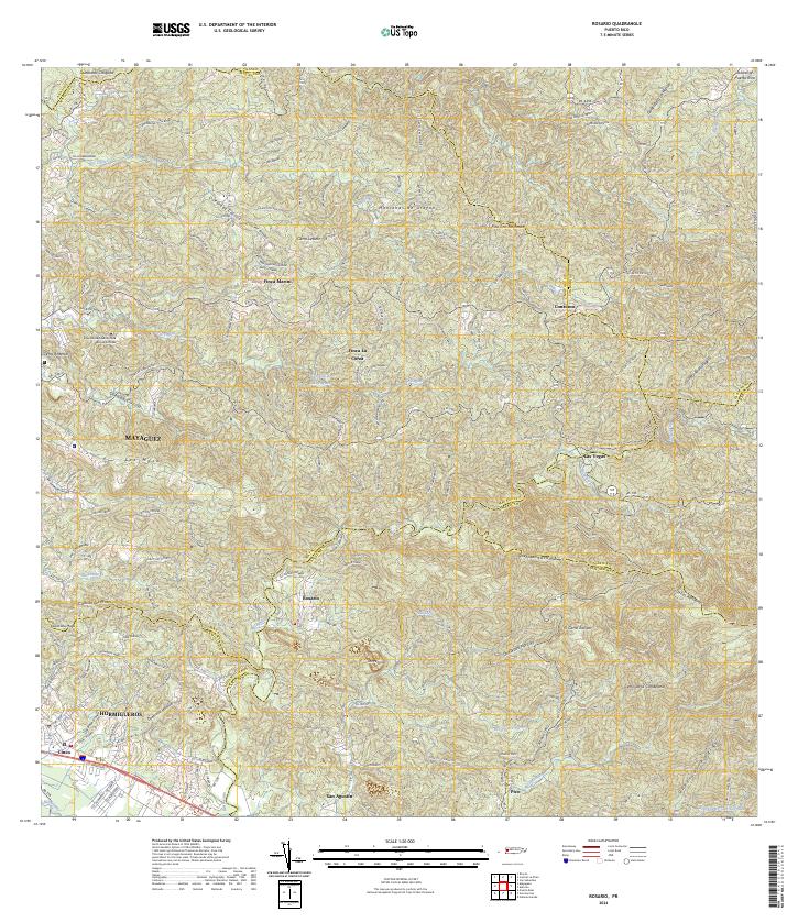 Rosario, PR — USGS 7.5-minute topo (2024)