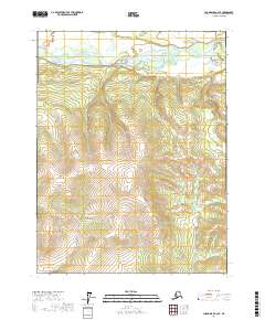Chandalar A-2 SE, AK — USGS 7.5-minute topo (2017)