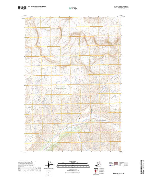 McCarthy C-4 SE, AK — USGS 7.5-minute topo (2023)