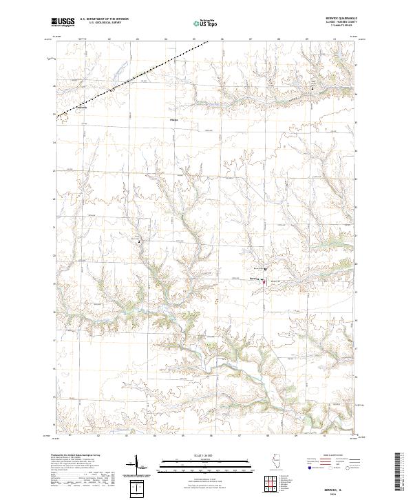 Berwick, IL — USGS 7.5-minute topo (2024)