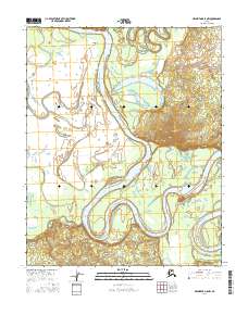 Melozitna D-5 NW, AK — USGS 7.5-minute topo (2016)