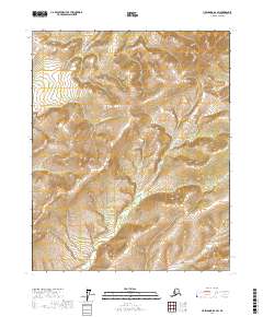 Livengood D-2 SW, AK — USGS 7.5-minute topo (2017)