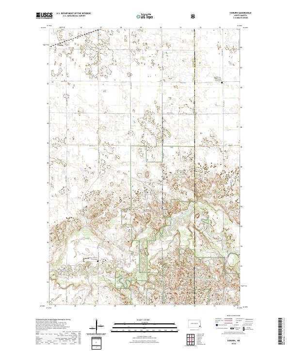 Coburn, ND — USGS 7.5-minute topo (2024)
