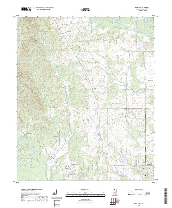 Palo Alto, MS — USGS 7.5-minute topo (2024)