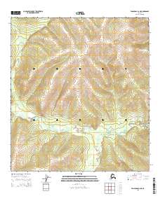Tanacross B-2 NE, AK — USGS 7.5-minute topo (2015)
