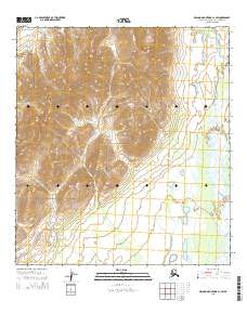 De Long Mountains A-1 SW, AK — USGS 7.5-minute topo (2015)