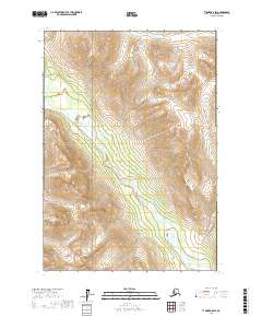 Tyonek B-8 SW, AK — USGS 7.5-minute topo (2017)