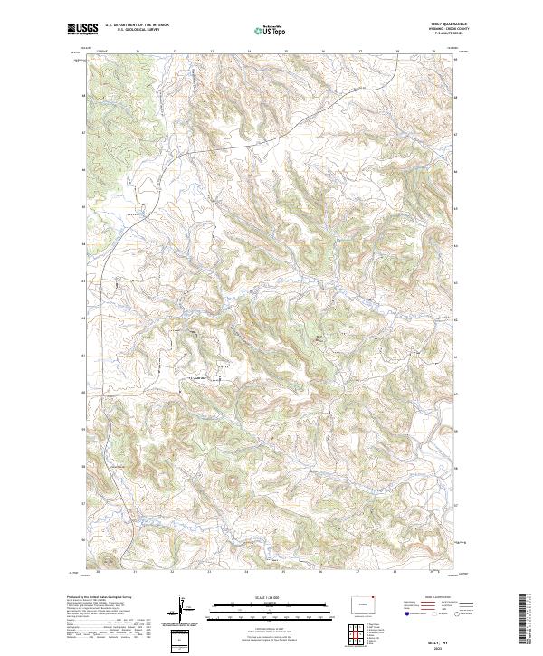 Seely, WY — USGS 7.5-minute topo (2023)