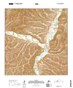 Iditarod A-4 SE, AK — USGS 7.5-minute topo (2019)