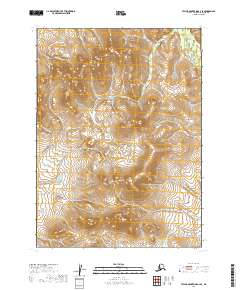 Taylor Mountains A-3 SE, AK — USGS 7.5-minute topo (2019)