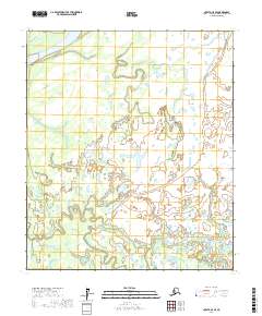Nulato C-5 SE, AK — USGS 7.5-minute topo (2017)