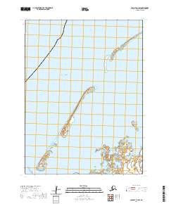 Cold Bay B-3 SW, AK — USGS 7.5-minute topo (2020)