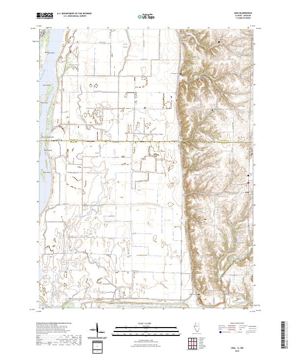 Lima, IL-MO — USGS 7.5-minute topo (2024)