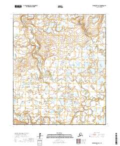Bendeleben A-3 SE, AK — USGS 7.5-minute topo (2017)