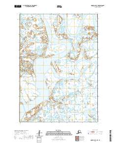 Hooper Bay A-1 NE, AK — USGS 7.5-minute topo (2020)