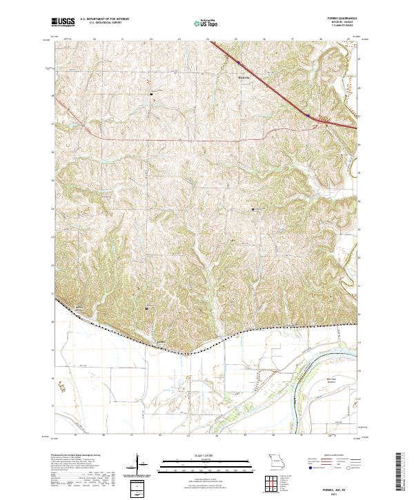 Forbes, MO-KS — USGS 7.5-minute topo (2021)