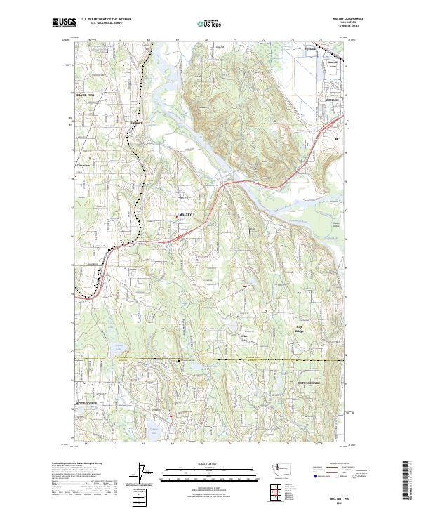Maltby, WA — USGS 7.5-minute topo (2023)