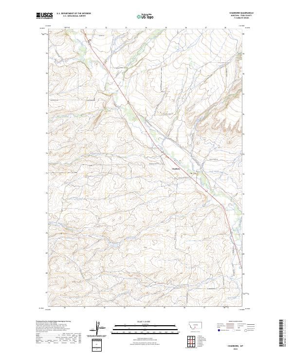 Chadborn, MT — USGS 7.5-minute topo (2024)