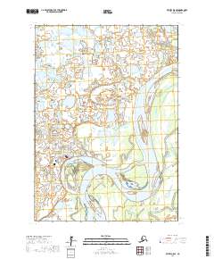 Bethel D-8 SE, AK — USGS 7.5-minute topo (2017)