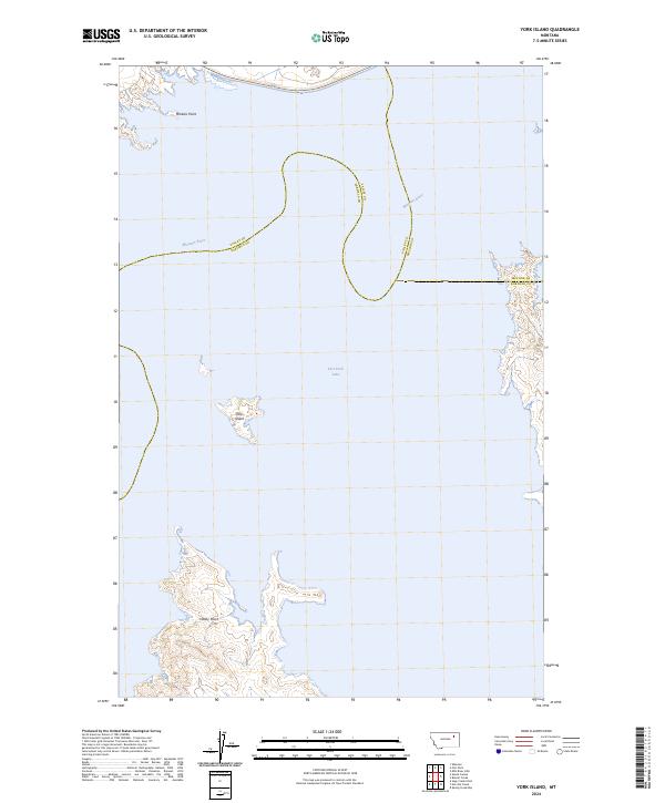 York Island, MT — USGS 7.5-minute topo (2024)
