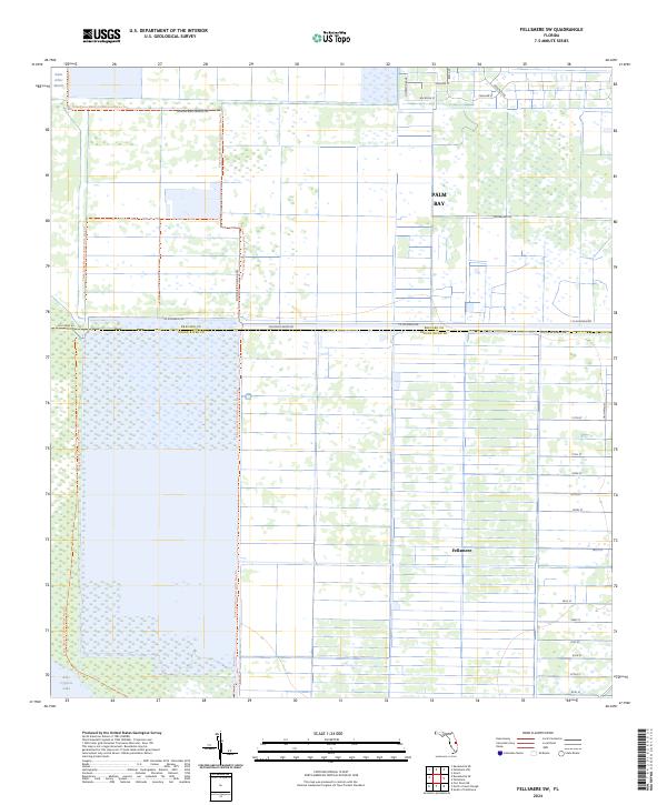 Fellsmere SW, FL — USGS 7.5-minute topo (2024)