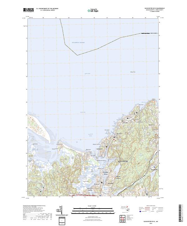 Gloucester OE N, MA — USGS 7.5-minute topo (2024)