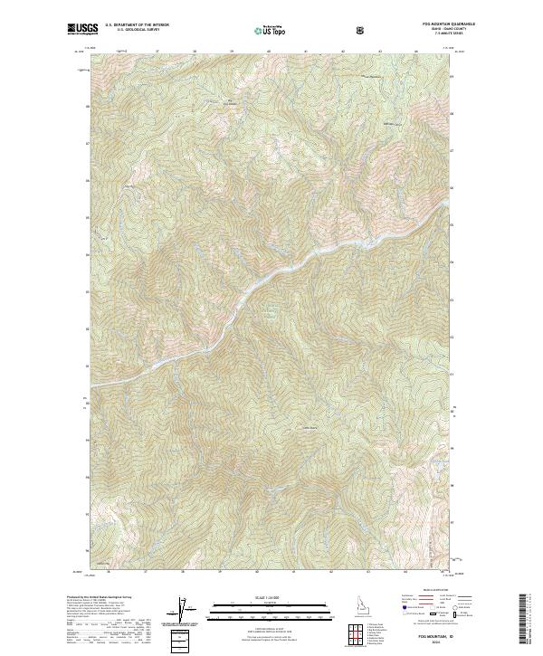 Fog Mountain, ID — USGS 7.5-minute topo (2024)