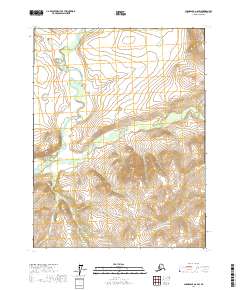 Chandalar A-6 SW, AK — USGS 7.5-minute topo (2017)