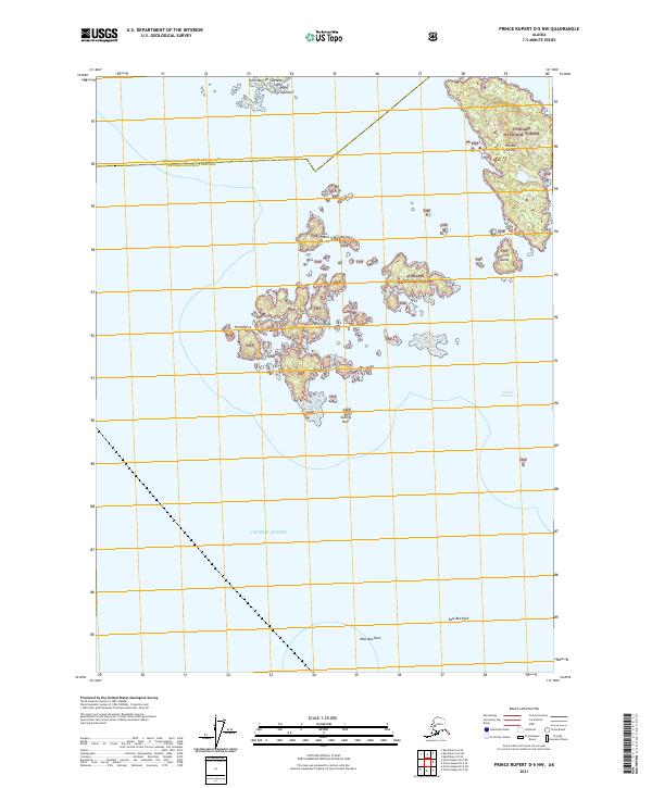 Prince Rupert D-5 NW, AK — USGS 7.5-minute topo (2021)