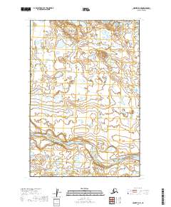 Naknek B-3 SE, AK — USGS 7.5-minute topo (2019)