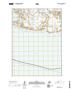 Hooper Bay A-2 SE, AK — USGS 7.5-minute topo (2020)