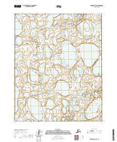 Teshekpuk A-2 NE, AK — USGS 7.5-minute topo (2020)