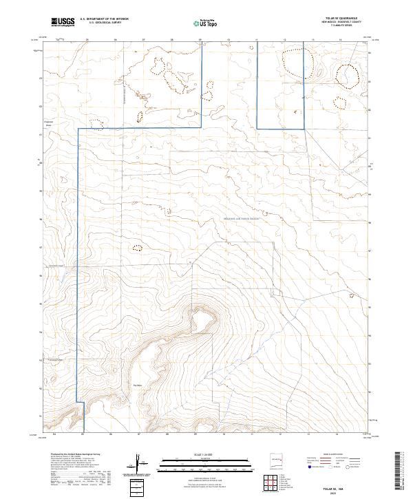 Tolar SE, NM — USGS 7.5-minute topo (2023)