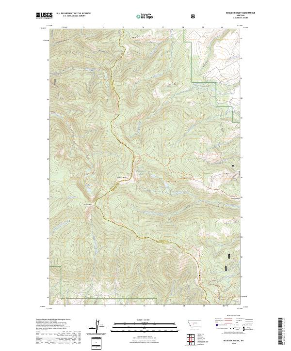 Boulder Baldy, MT — USGS 7.5-minute topo (2024)