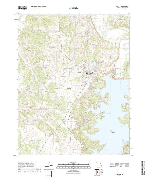 Stockton, MO — USGS 7.5-minute topo (2021)