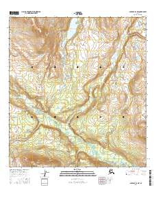 Gulkana D-4 NW, AK — USGS 7.5-minute topo (2016)