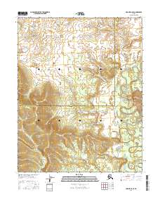 Hughes B-6 SE, AK — USGS 7.5-minute topo (2016)