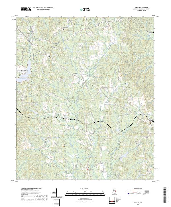 Vimville, MS — USGS 7.5-minute topo (2024)