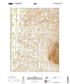Taylor Mountains A-4 SE, AK — USGS 7.5-minute topo (2019)