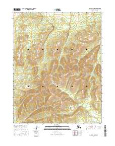 Hughes C-6 NW, AK — USGS 7.5-minute topo (2016)