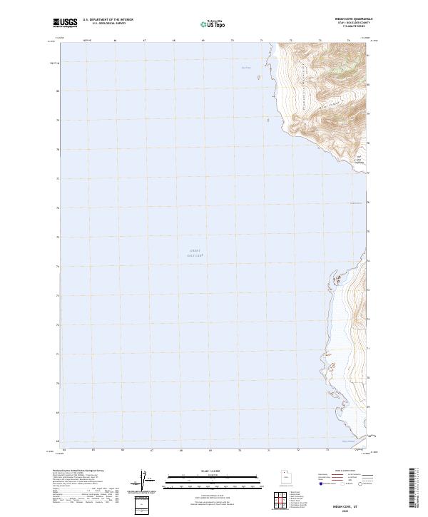 Indian Cove, UT — USGS 7.5-minute topo (2023)